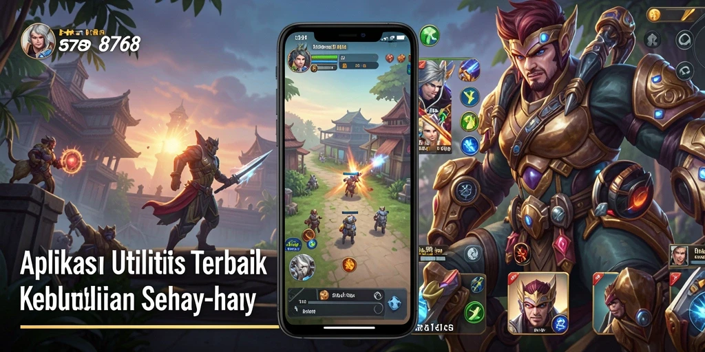 Screenshot aplikasi 8768 yang menunjukkan antarmuka pengguna yang modern dan berfungsi.