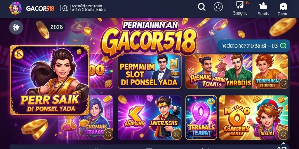 Gameplay menarik GACOR518 yang sedang berlangsung.