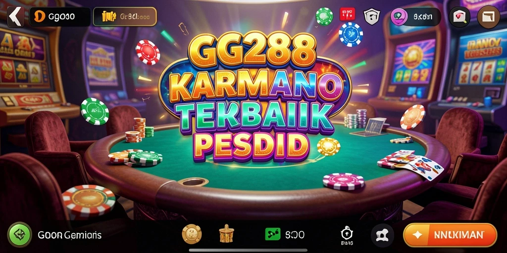 Tampilan menarik dari gameplay Kasino di GG288 yang membuat pemain betah.