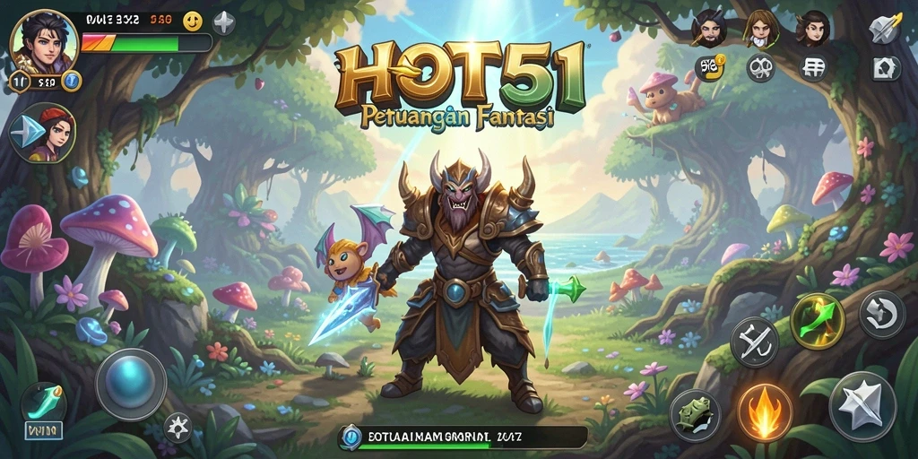 Tampilan screenshot HOT51 yang menunjukkan gameplay petualangan seru.