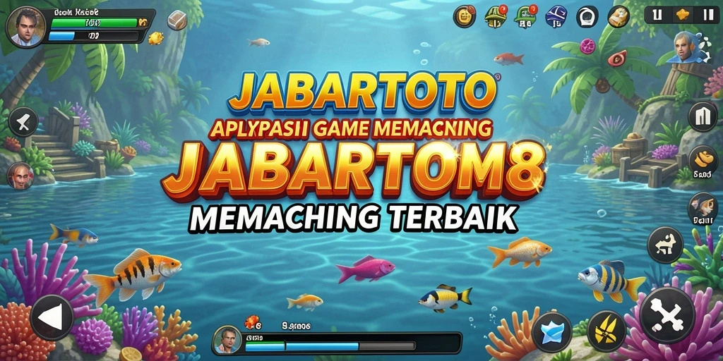 Screenshot JABARTOTO menunjukkan gameplay memancing yang seru dan menantang.