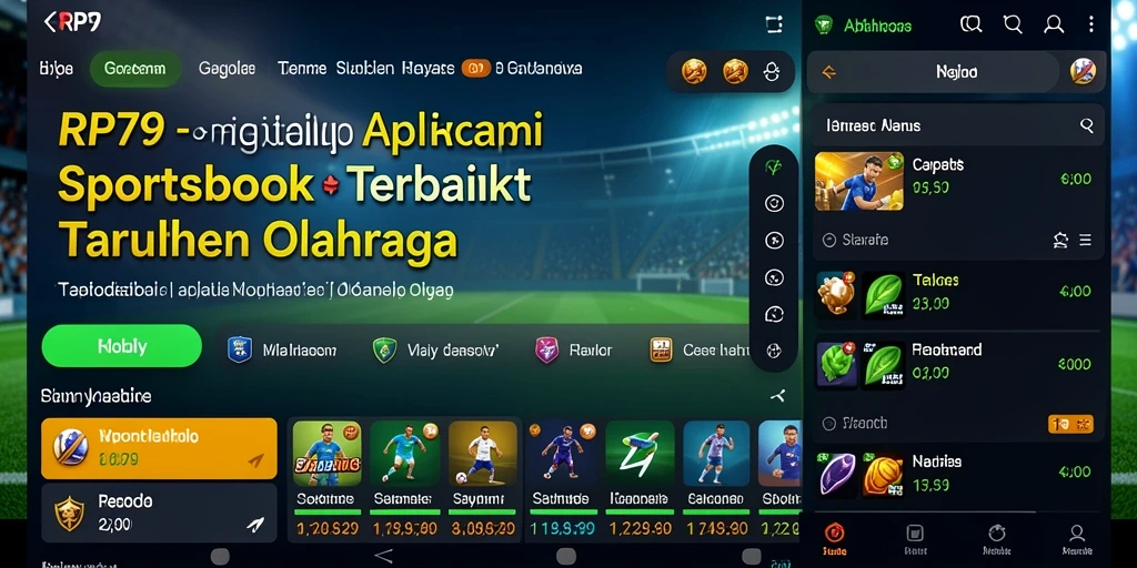 Tampilan screenshot gameplay <strong>RP79</strong> yang menarik saat taruhan olahraga berlangsung.