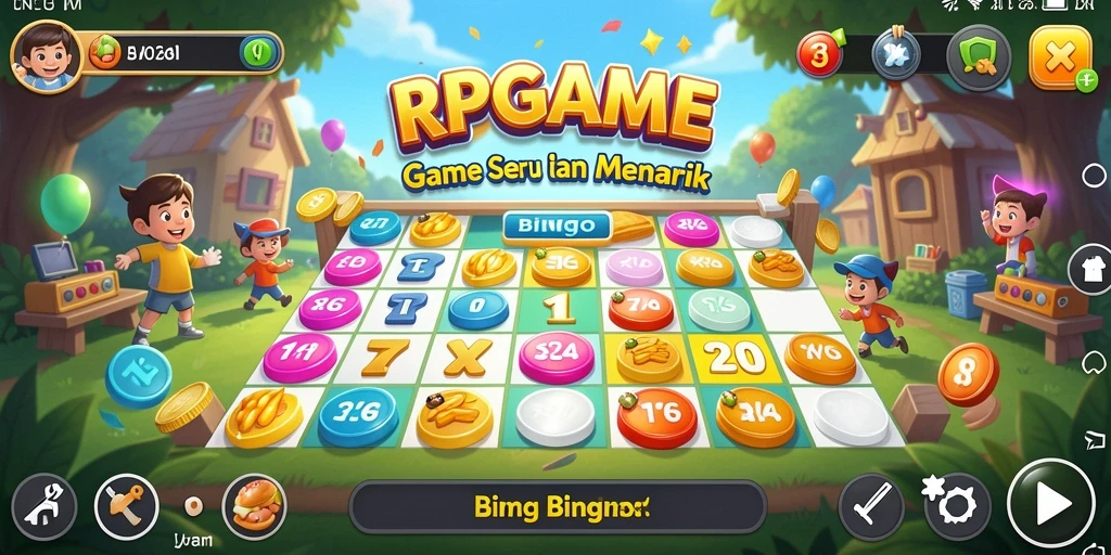 Tampilan gameplay RPGAME yang seru dan interaktif.