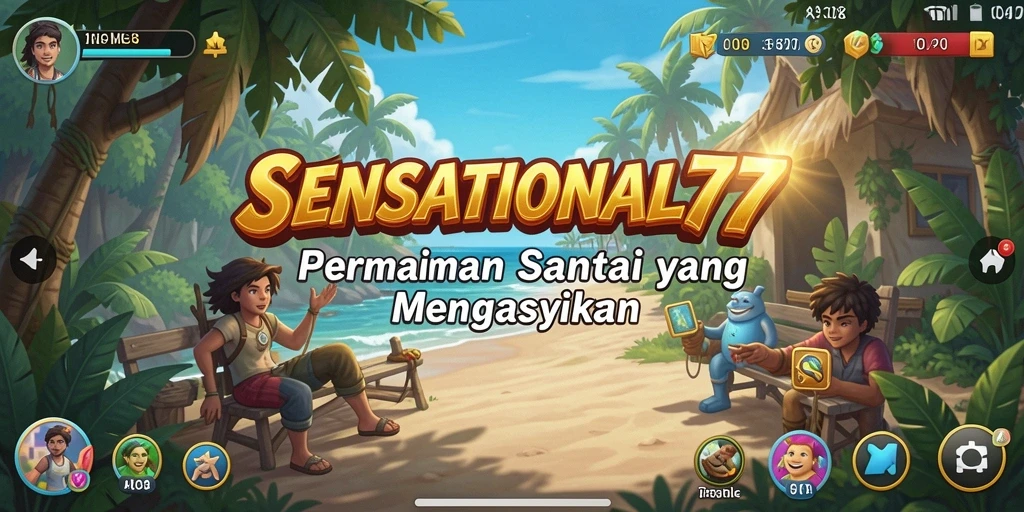 Tampilan gameplay yang seru dan mengasyikkan di SENSATIONAL77.