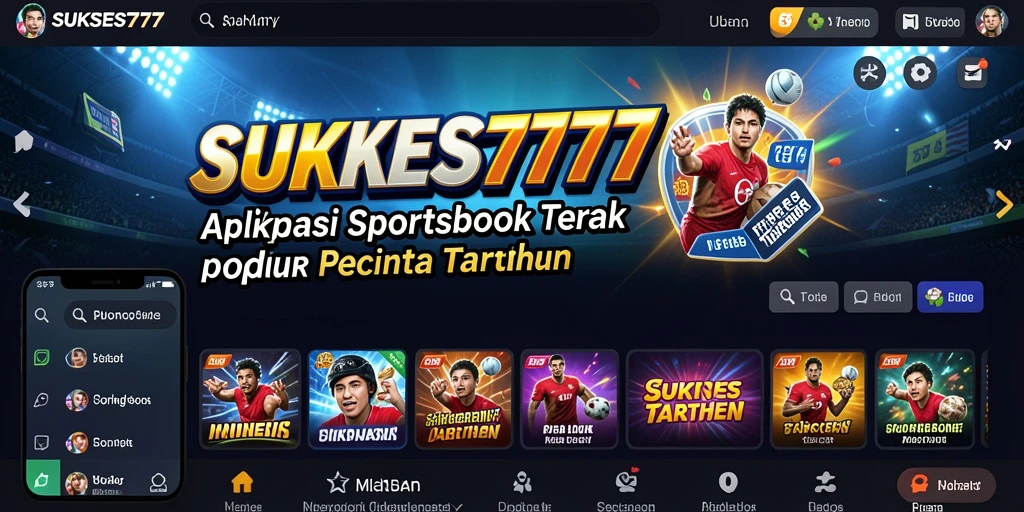 Tampilan menarik dari gameplay Sportsbook SUKSES777 dengan berbagai pilihan taruhan.