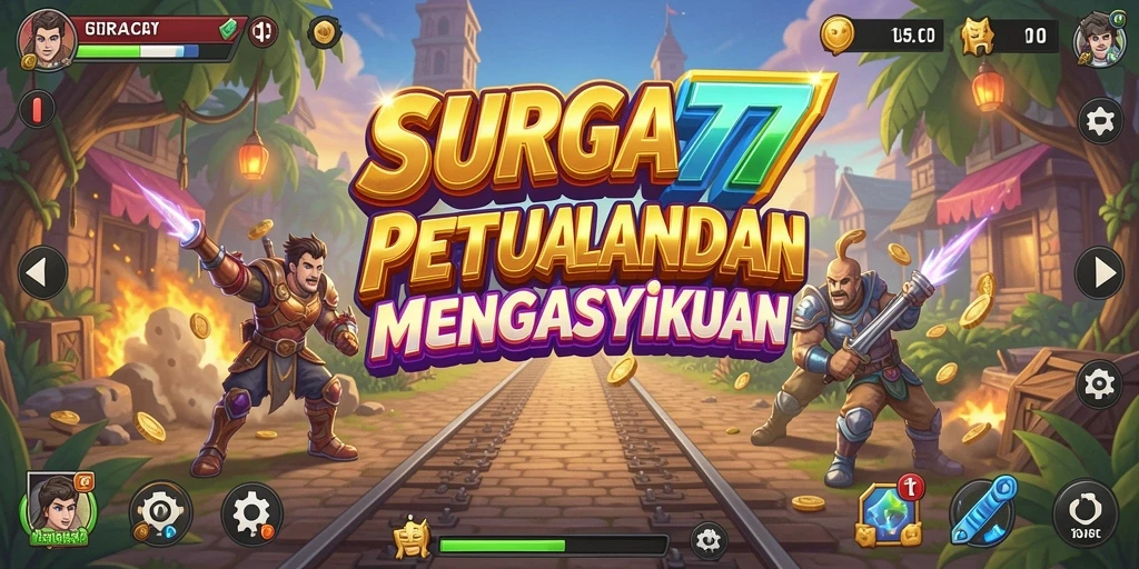 Tampilan gameplay yang menarik dalam SURGA77 dengan beragam tantangan.