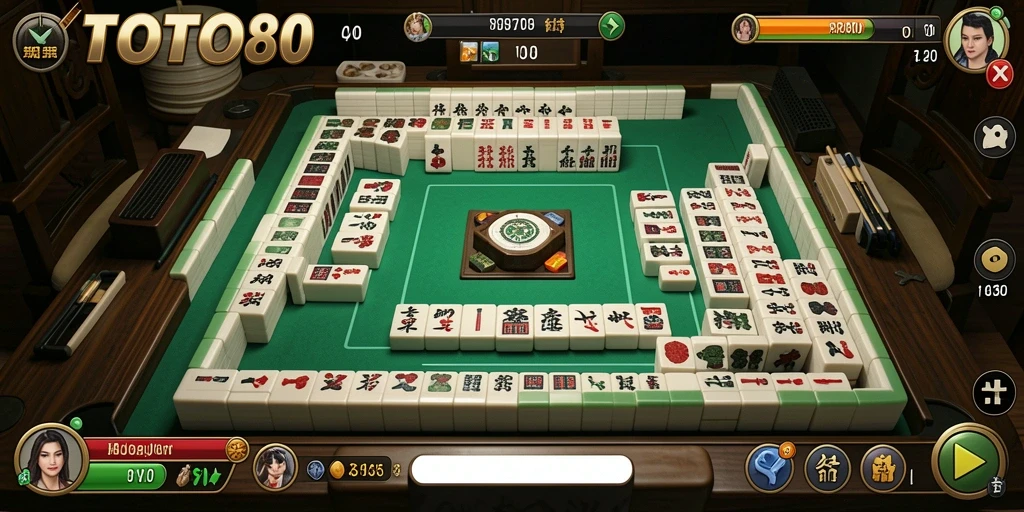 TOTO80 menampilkan gameplay Mahjong yang menarik dan penuh strategi.