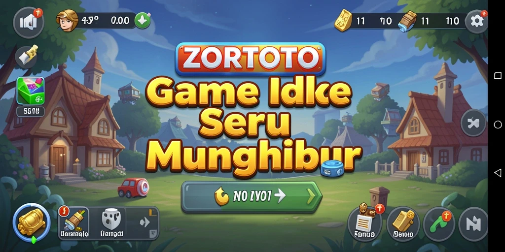 Tampilan gameplay menawan dari ZORTOTO yang menghadirkan pengalaman Idle yang seru.